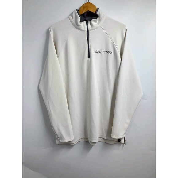 Fundamental Coast Men's 1/4 Zip San Diego Pullover Long Sleeve Sweatshirt SZ XL‎ - Picture 1 of 12